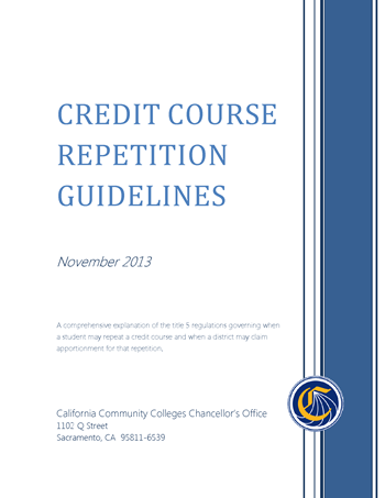 Credit Course Repetition Guidelines PDF