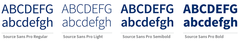 source sans pro font samples
