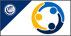 CCC logo and illustration of three people icons joined by their arms