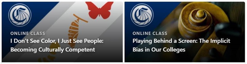 Online Class: I don't see color I just see people, becoming culturally compliant. Online class: Playing behind a screen, the implicit bias in our colleges