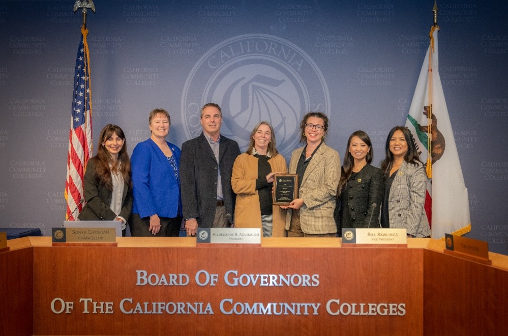 Board of Governors group photo of Diablo Valley College